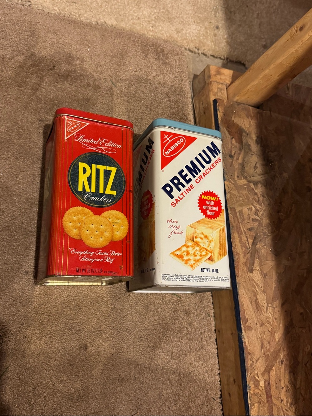 Ritz Limited Edition Red Tin - Ritz Crackers Collectible